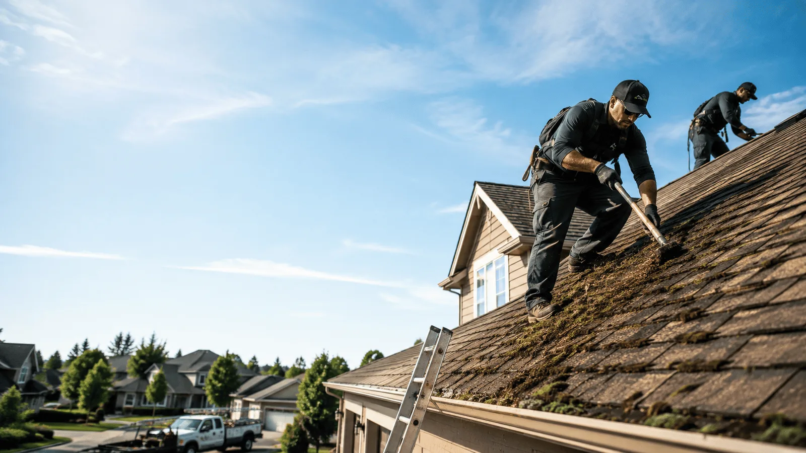 Roof Moss Removal in Long Lane, MO near me